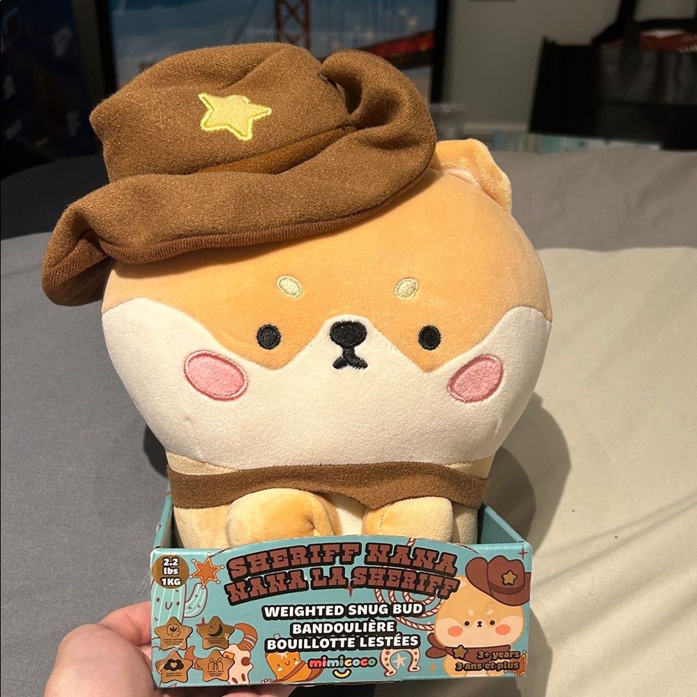Sheriff Nana Weighted Snug Bud Plush